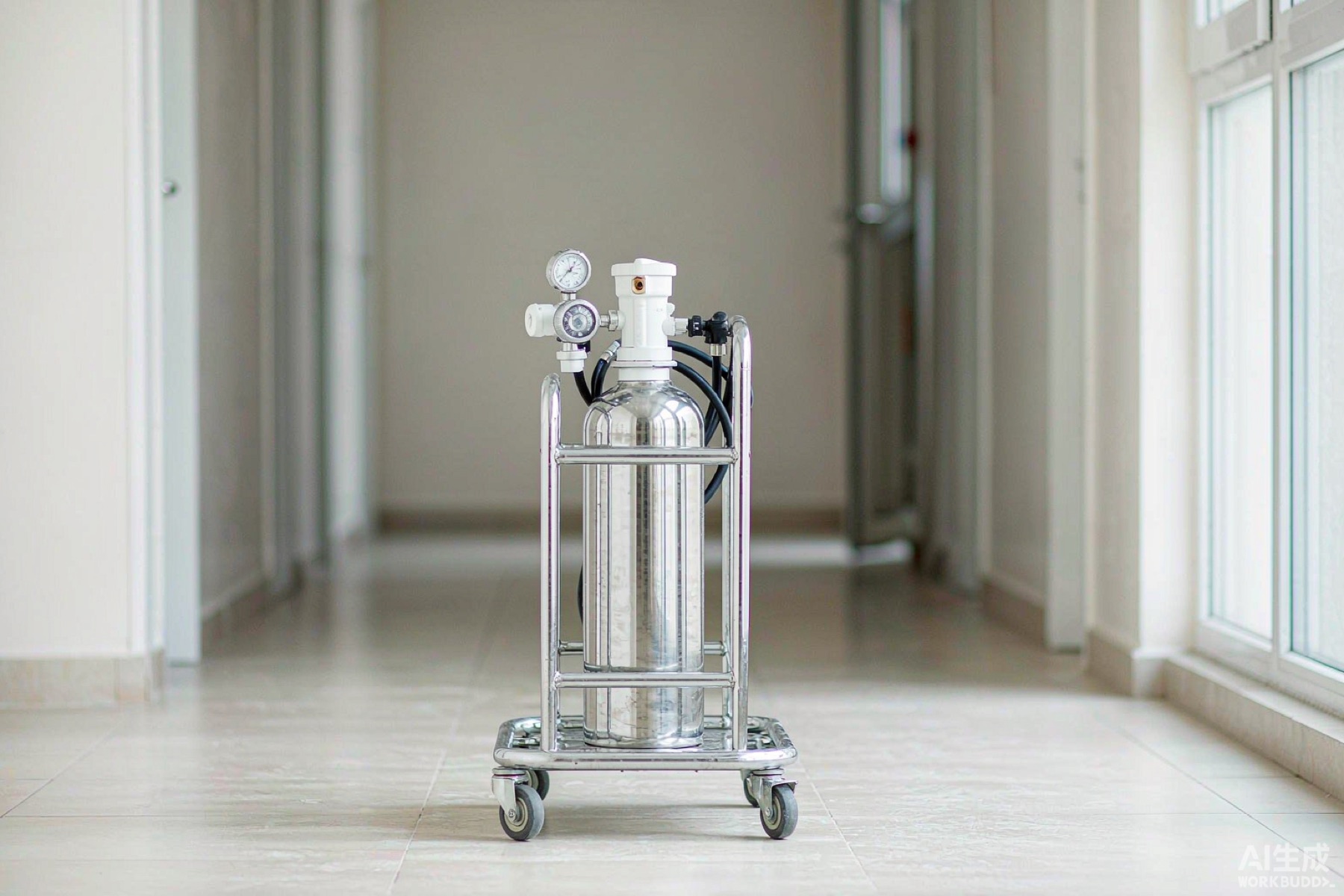 Hospital Cylinder Trolleys